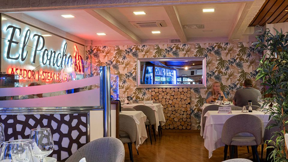Restaurante El Poncho cena romantica